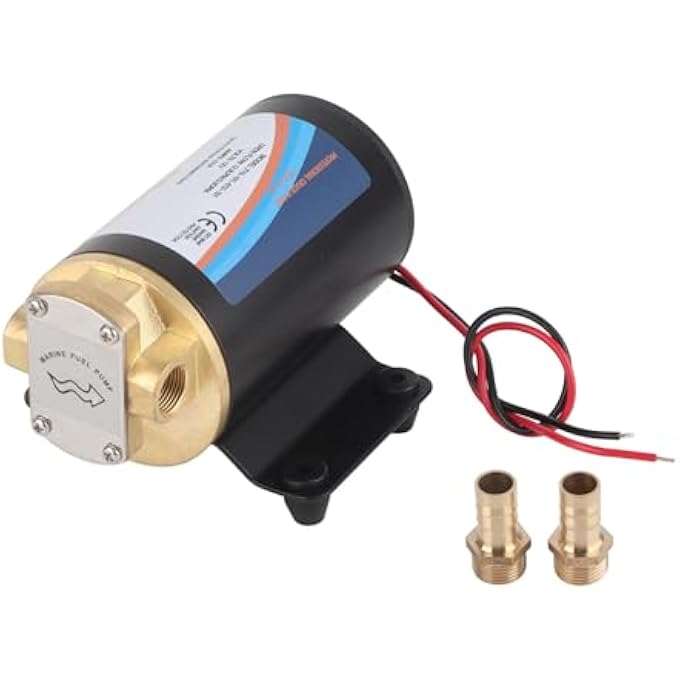ELECTRIC OIL PUMP GEAR MINI SELFPRIMING OIL CHANGE EXTRACTOR ACCESSORIES 12.0L/MIN 3METER FOR ENGINE OIL TRANSFER (F70-101-012-101(12V))